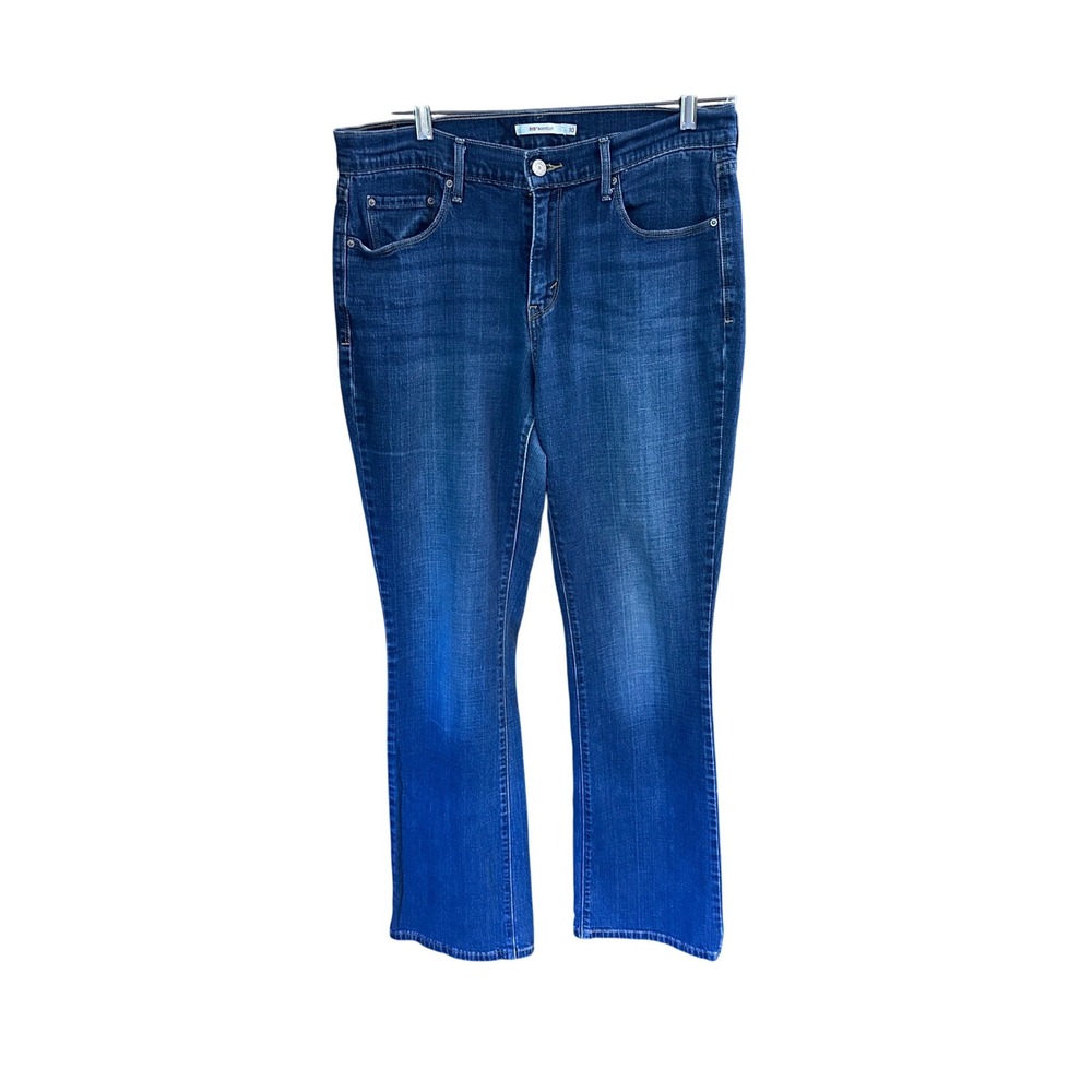 Levis 515 Bootcut Jeans 10 Medium Wash Blue Mid Rise Stretch Denim Pants